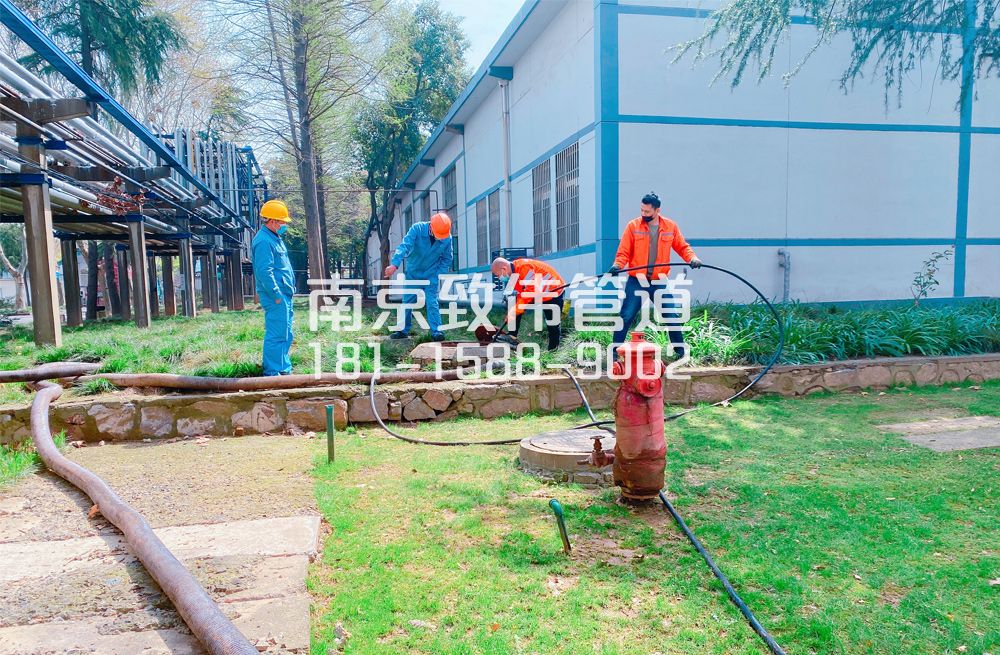 360靖安家园石化工厂管道清洗